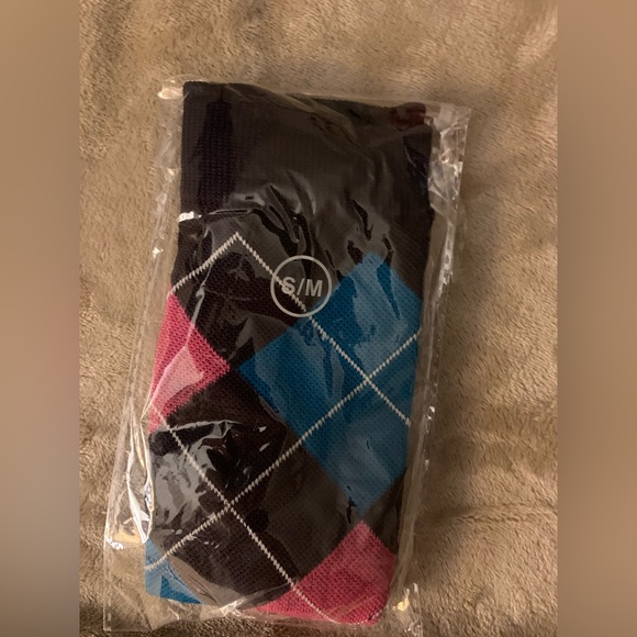 NWT Colorful Heart Patterned Compression socks - Picture 3 of 6